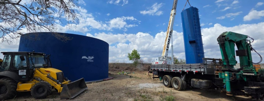 Iguá Sergipe acelera a implantação de reservatórios para ampliar a reserva hídricas em dez cidades