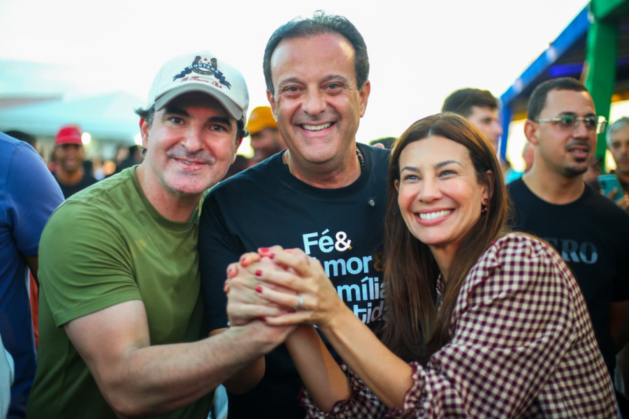 Gustinho e Hilda declaram apoio à pré-candidatura de André Moura ao Senado
