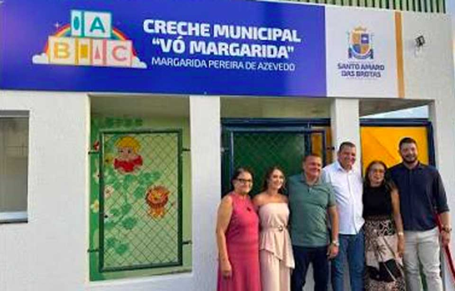 Santo Amaro das Brotas abre matrículas para a Creche Municipal
