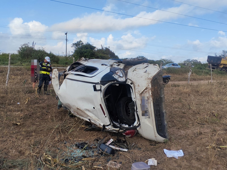 Colisão entre carro e motocicleta deixa um morto e um ferido na SE-230, em Nossa Senhora da Glória