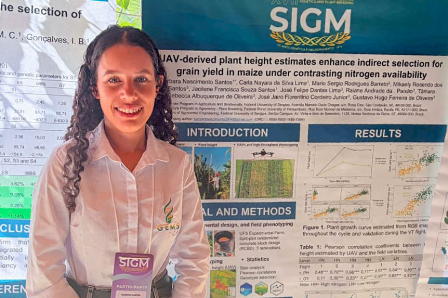 Pesquisadora da UFS conquista 1º lugar em prêmio internacional de melhoramento de plantas