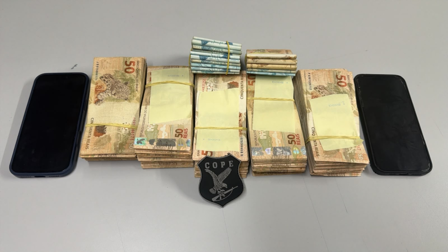 Homem é detido com R$ 65 mil e caso pode ser encaminhado à PF se houver indício de crime eleitoral