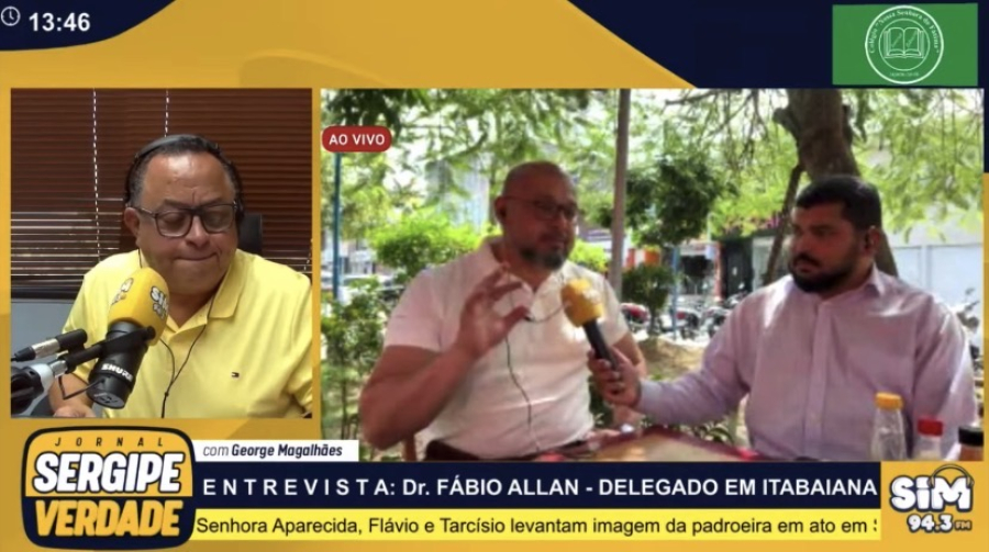 Delegado Fábio Allan diz que não pretende disputar Prefeitura de Itabaiana