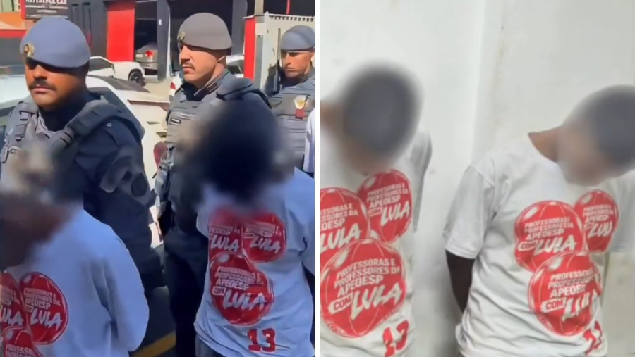 Policiais acusados de tirar camisetas de militantes do PT para vestir suspeitos podem responder por 4 crimes; entenda