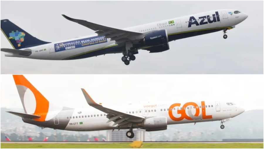 Passageiros relatam cancelamentos de voos da Gol e da Azul para o nordeste; anac e companhias descartam anormalidades na malha aérea